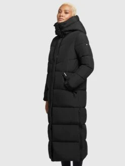 Khujo Wintermantels Wintermantel Shimanta 2 Dames Zwart -Khujo b39f122106606e54f83afe03935213b9