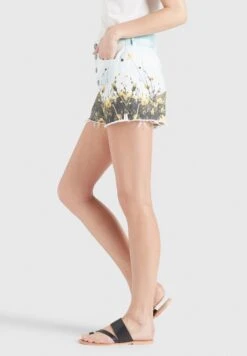 Khujo Denim Shorts Loosefit Jeans Anouk Dames Gemengde Kleuren -Khujo b3bbc9882e95f3f4ae94f6176feac55c