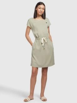 Khujo Zomerjurken Zomerjurk HEDIYE Dames Olijfgroen 12 Khujo Zomerjurken Zomerjurk HEDIYE Dames Olijfgroen -Khujo b87bf5e923cba20131bee62904dcfa2d