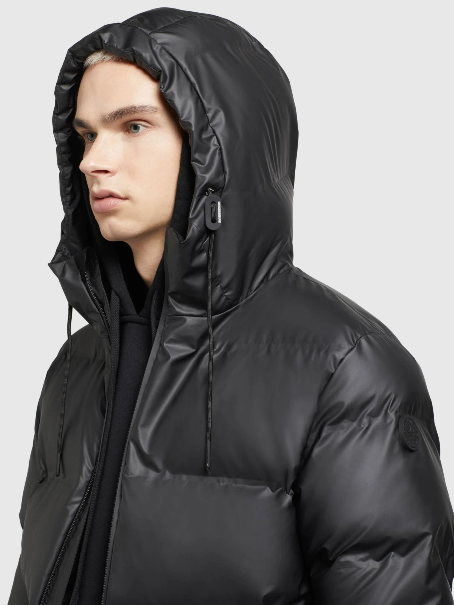 Khujo Tussenjassen Tussenjas Nabor Heren Zwart 7 Khujo Tussenjassen Tussenjas Nabor Heren Zwart - Afbeelding 7