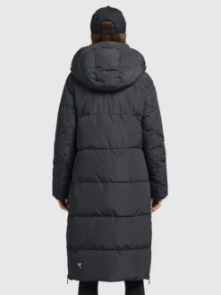 Khujo Wintermantels Wintermantel Elvita Dames Donkerblauw -Khujo b8cc57465c93dee9be64286e7a178ab0