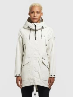 Khujo Tussenmantels Tussenmantel AIRA Dames Lichtgrijs -Khujo b9608f3a1dd862ba317b0d20f51e3e65