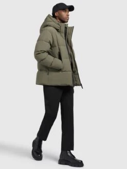 Khujo Outdoor Jassen Functionele Jas TURREL Heren Olijfgroen -Khujo ba3814dcbb4e0b04afc32570b88f6ba5