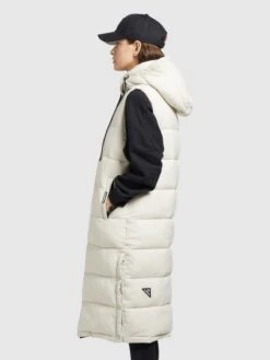 Khujo Bodywarmers Bodywarmer Tourin Dames Offwhite -Khujo badf849a1c7564ce35a530e976fc9f4b