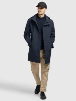 Khujo Outdoor Jassen Functionele Jas York Heren Donkerblauw -Khujo be5aa28e0388d202f3768a1e67326018