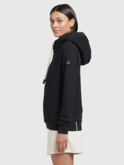 Khujo Hoodies Sweatshirt Karima Dames Zwart -Khujo bf081c9c35f5446ef6e9430ac30d4939