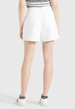 Khujo Jeans Loosefit Bandplooi Jeans Cambel Dames Wit -Khujo c176dd6c512aded4d8e2268d74ae2ad6