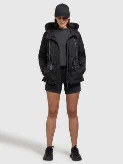 Khujo Tussenjassen Tussenjas DEBBY Dames Zwart -Khujo c1ba308ee4f1d3271cc0756de16bff2a