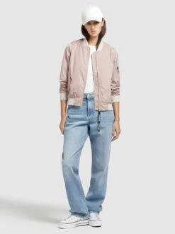 Khujo Tussenjassen Tussenjas STENCE Dames Rosa -Khujo c588fe5f08ff64b4613321cf45996931