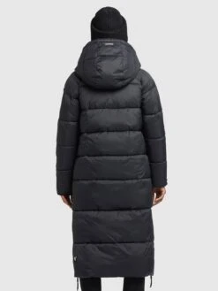 Khujo Wintermantels Wintermantel LAMERA Dames Zwart -Khujo c6c466253ce7ca16a56dcc2b68719f63