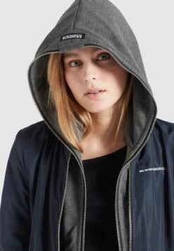 Khujo Winterjassen Winterjas Larifa Dames Nachtblauw -Khujo c9fa7ffbe6080ee5d73e48e6ab61f75c