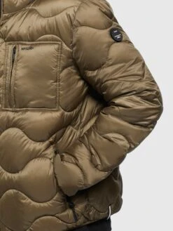 Khujo Tussenjassen Tussenjas Remo Heren Olijfgroen -Khujo cb95e3c4e3d2bb61b9c3163ef0e34859