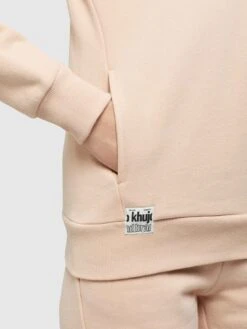 Khujo Hoodies Sweatshirt Karima Dames Abrikoos -Khujo cc1803843f42948f1b874c4fde49cbbb