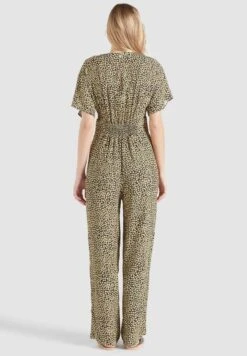 Khujo Lange Jumpsuits Jumpsuit Borgia Dames Zwart -Khujo d012d1de86c1b03f20fe278351f89ea9