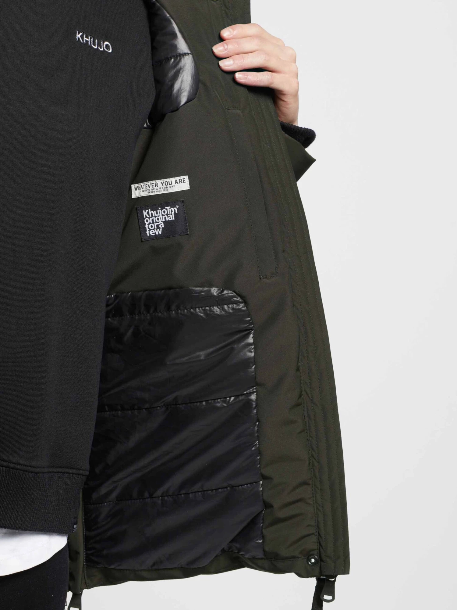 Khujo Winterjassen Winterjas Eunice Dames Olijfgroen 8 Khujo Winterjassen Winterjas Eunice Dames Olijfgroen - Afbeelding 8