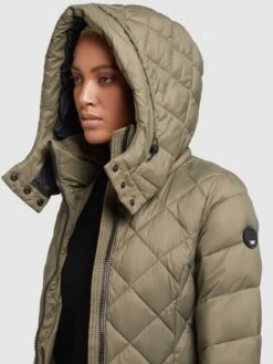 Khujo Tussenmantels Tussenmantel Aneth Dames Kaki -Khujo d1101ba0bb1737c14631085b0fe28e76