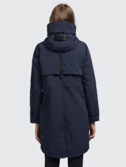 Khujo Tussenmantels Tussenmantel Adda2 Dames Donkerblauw -Khujo d164adca43b7022bd787ba82c2807c4c