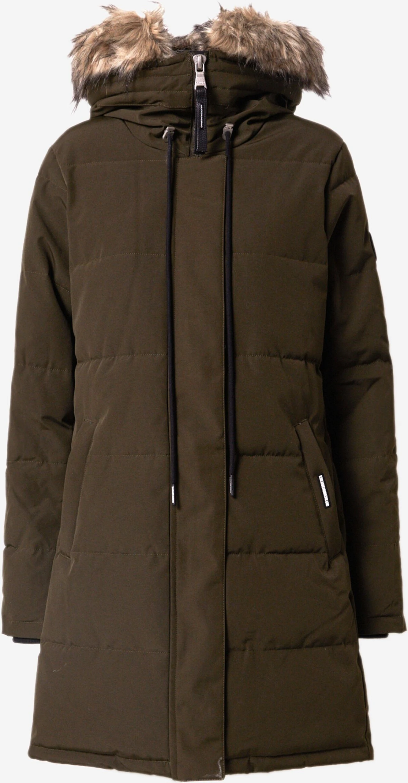 Khujo Wintermantels Wintermantel Cloren Dames Olijfgroen 1 Khujo Wintermantels Wintermantel Cloren Dames Olijfgroen