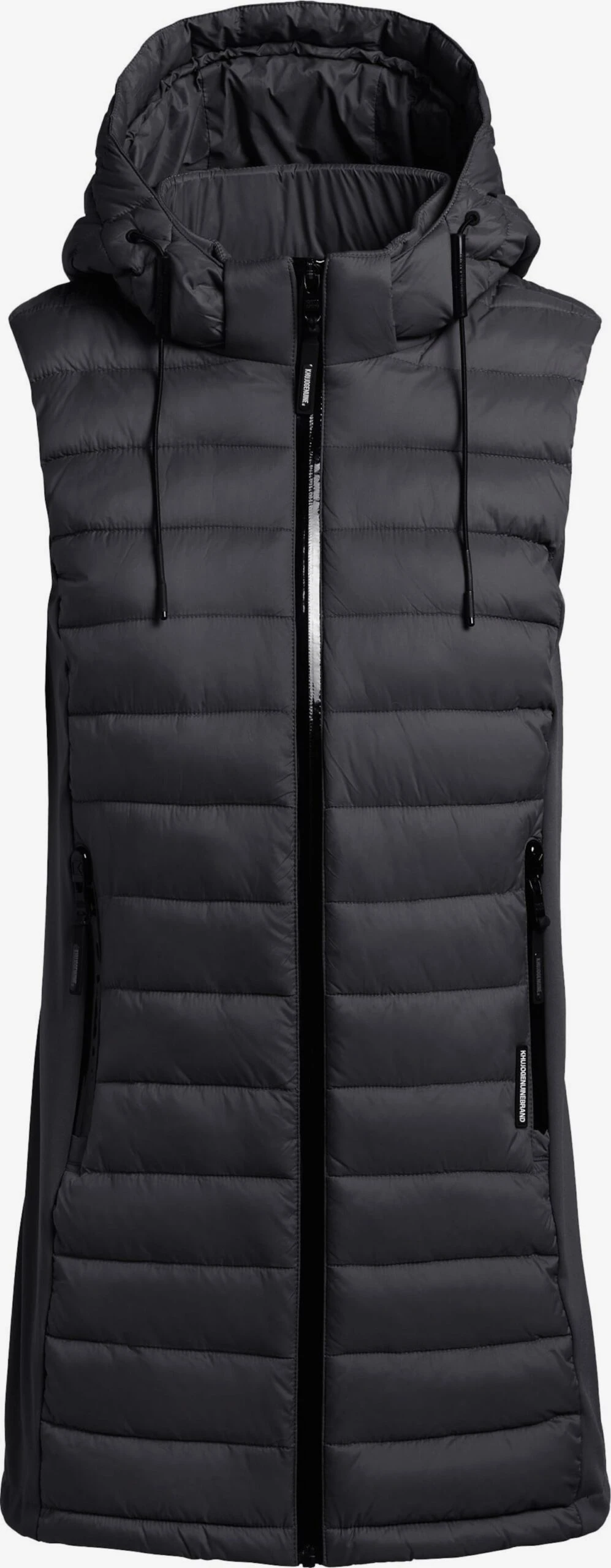 Khujo Bodywarmers Bodywarmer Becca Dames Zwart 1 Khujo Bodywarmers Bodywarmer Becca Dames Zwart