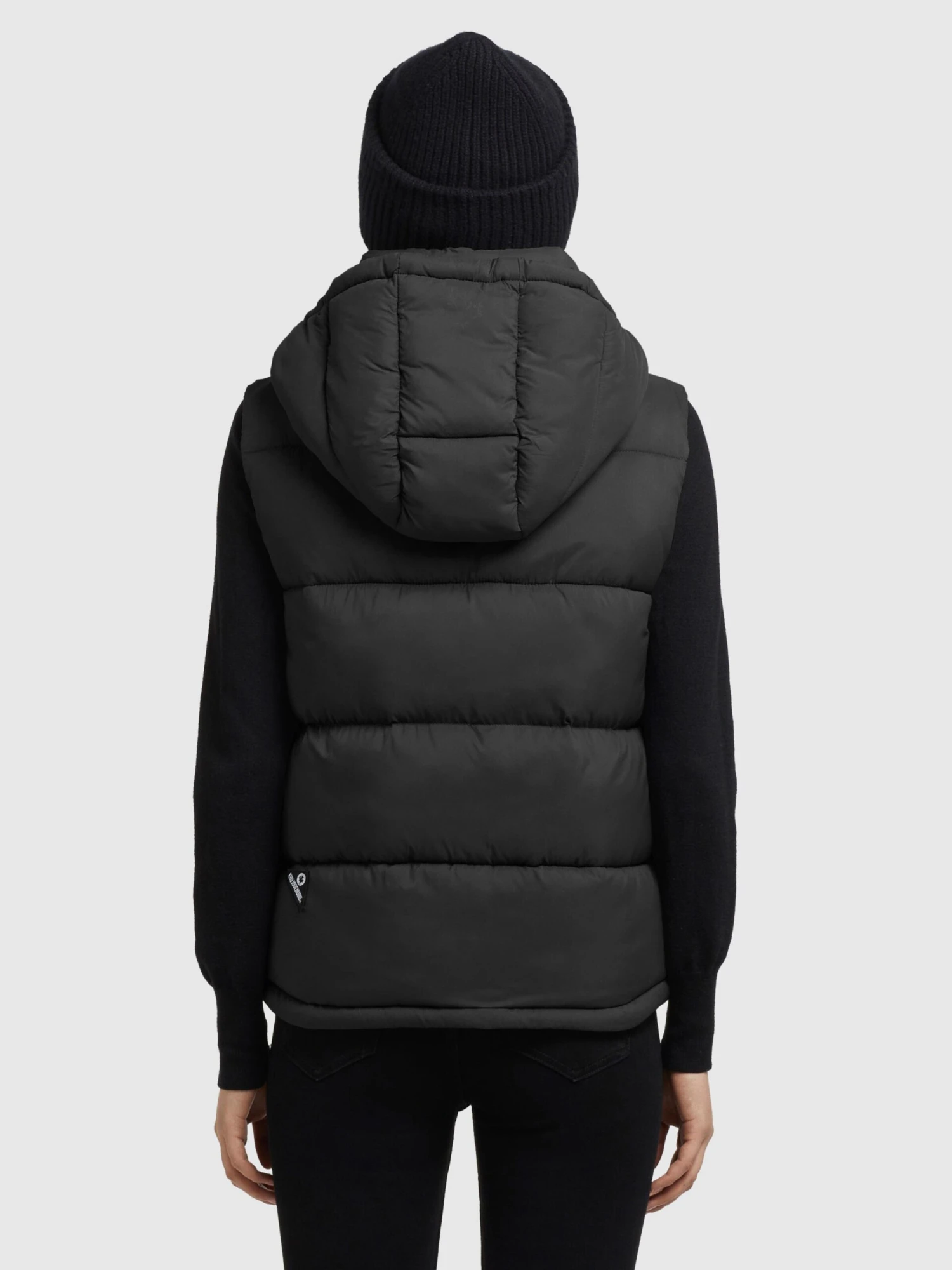 Khujo Bodywarmers Bodywarmer Eden Dames Zwart 4 Khujo Bodywarmers Bodywarmer Eden Dames Zwart - Afbeelding 4