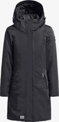 Khujo Wintermantels Wintermantel Blossom Dames Zwart