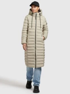 Khujo Wintermantels Wintermantel Mimi 2 Dames Pastelgroen -Khujo d6675757ae7c0dd69b89576f777ecc59