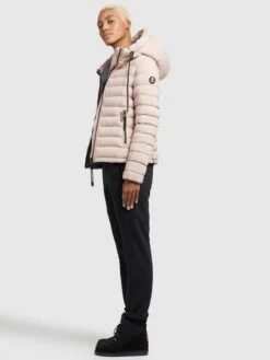 Khujo Tussenjassen Tussenjas Lovina Dames Poederroze -Khujo d862dc0a34c170eb7c1ab2a3b9589fbe