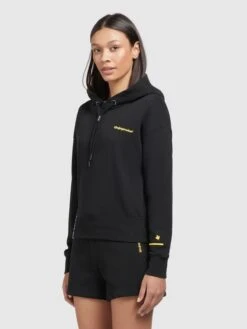 Khujo Longsleeves Shirt Dalia Dames Zwart -Khujo d90cc4c4c3b34a2669ff2cc7909e44cc