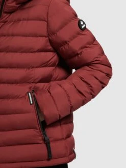 Khujo Tussenjassen Tussenjas Lovina Dames Donkerrood -Khujo da8c83bf8c9dc952ce9b365d1682e972