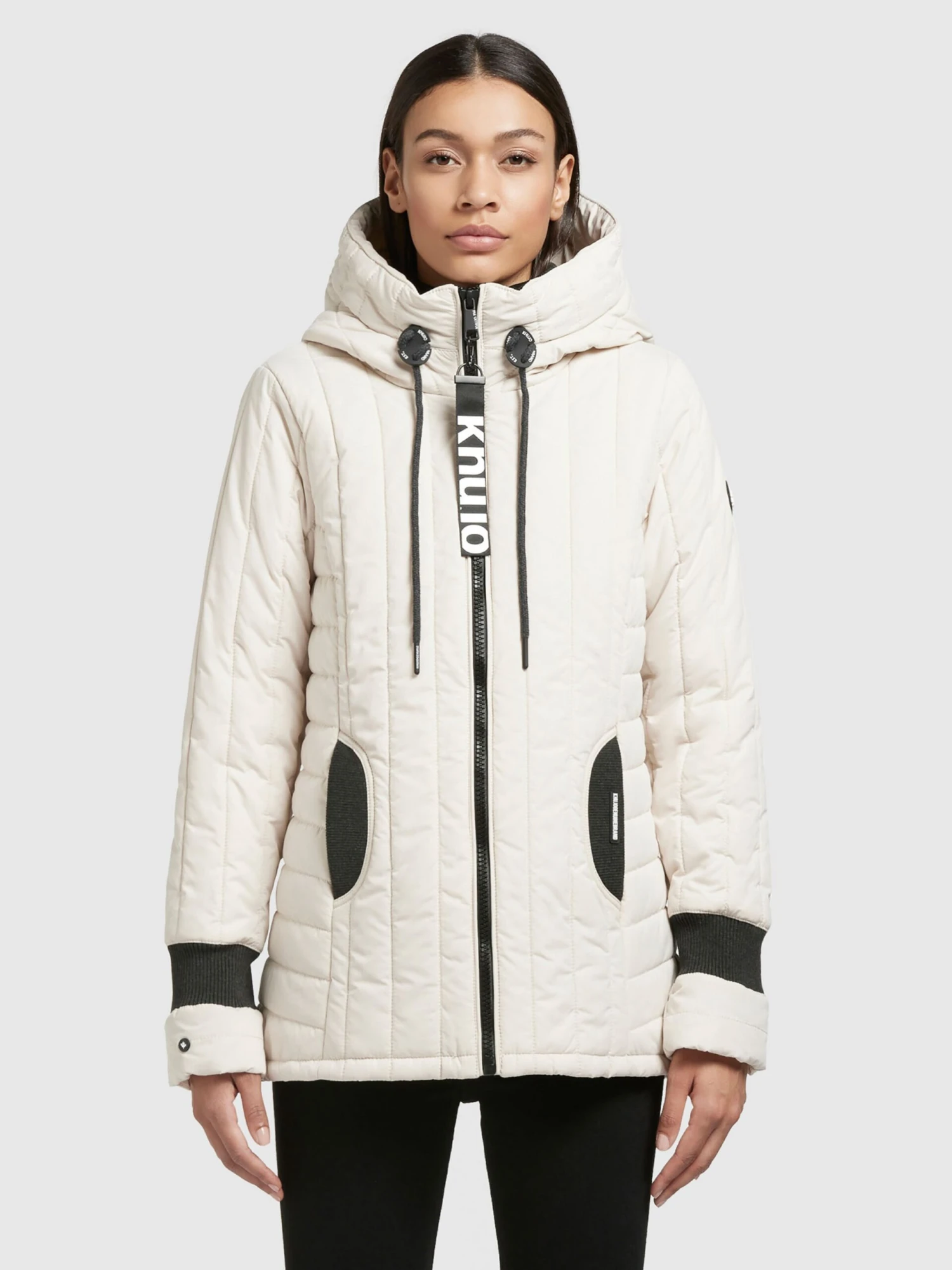 Khujo Tussenjassen Tussenjas Tweety Dames Offwhite 2 Khujo Tussenjassen Tussenjas Tweety Dames Offwhite - Afbeelding 2