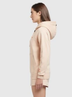 Khujo Hoodies Sweatshirt Odette Dames Oranje / Abrikoos -Khujo dbdc64efca9454bc57035c4563475e2f