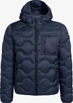 Khujo Tussenjassen Tussenjas Remo Heren Donkerblauw