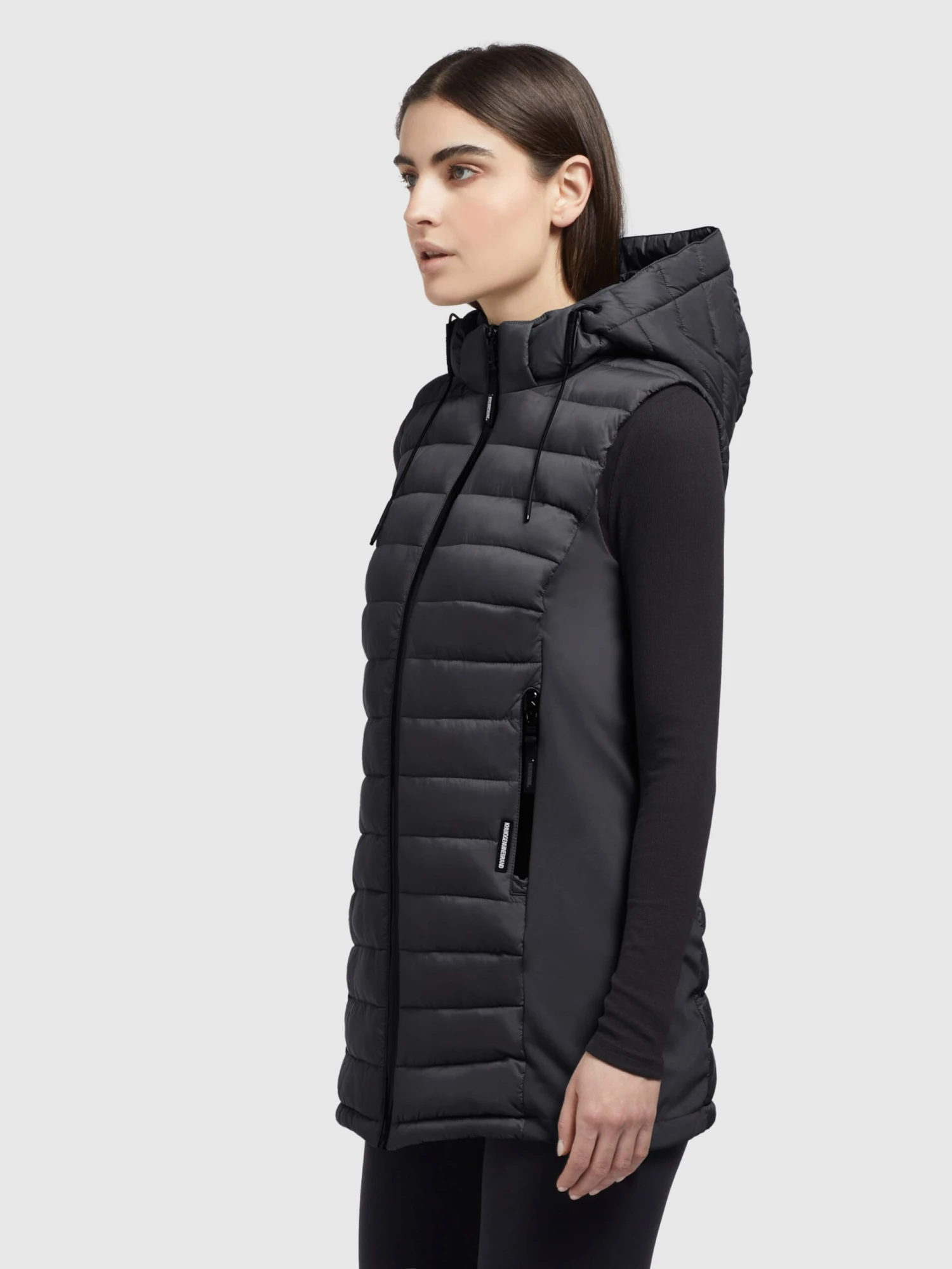 Khujo Bodywarmers Bodywarmer Becca Dames Zwart 5 Khujo Bodywarmers Bodywarmer Becca Dames Zwart - Afbeelding 5