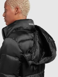 Khujo Winterjassen Winterjas Evona Dames Zwart -Khujo dcd2d140dc43ad9c0699a1c7a6f861b5