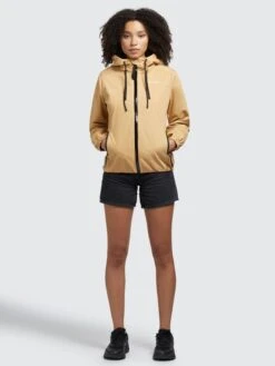 Khujo Tussenjassen Tussenjas Rolava Dames Curry -Khujo de00f8722b0295363c69b37cc93e59b4