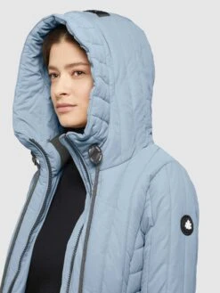 Khujo Tussenmantels Tussenmantel Jerry Dames Lichtblauw -Khujo e187a37008e777ccbbd69f7e0f50d141