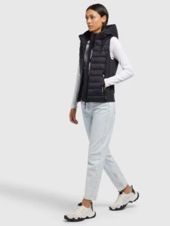 Khujo Bodywarmers Bodywarmer Fabia Matt Dames Zwart 10 Khujo Bodywarmers Bodywarmer Fabia Matt Dames Zwart -Khujo e4cf9162bb40ae365fc71ca85a0ce286