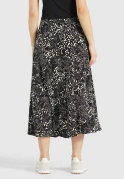 Khujo Maxi Rokken Rok Hepke Dames Zwart -Khujo e4fe27327036b7cf4abca7dbf9e60c7c