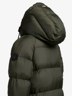 Khujo Wintermantels Wintermantel Dames Donkergroen -Khujo e52ec3423b0fb3cf00440811382f60b7