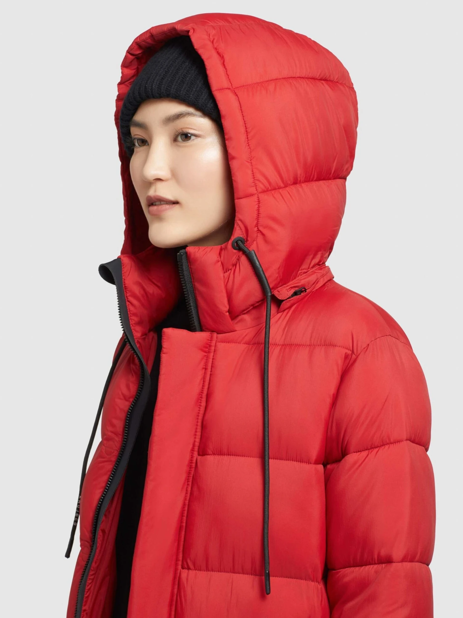 Khujo Wintermantels Wintermantel Julina Dames Rood 7 Khujo Wintermantels Wintermantel Julina Dames Rood - Afbeelding 7