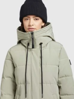 Khujo Wintermantels Wintermantel LOLL Dames Pastelgroen -Khujo e8e1ce2ef364a1b56c9050807164df64