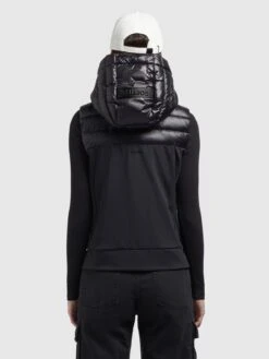 Khujo Bodywarmers Bodywarmer Fabia Dames Zwart -Khujo eaf7d37629d905c71302487ba1a97084