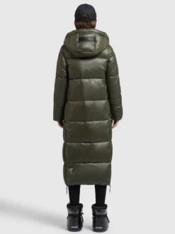 Khujo Wintermantels Wintermantel Melona Dames Kaki -Khujo eb9cf442e584a60d3818331753ef604b