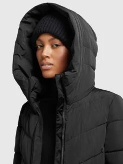 Khujo Wintermantels Wintermantel Formin Dames Zwart -Khujo ed8ee95ede0ffa7f1f50845f0f641093