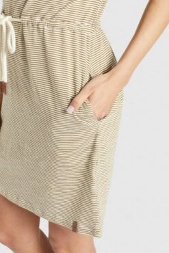 Khujo Jerseyjurken Jurk ANNEMARIE Dames Beige / Wit 17 Khujo Jerseyjurken Jurk ANNEMARIE Dames Beige / Wit -Khujo efed9fd7f1a610415f362bd5561969e9