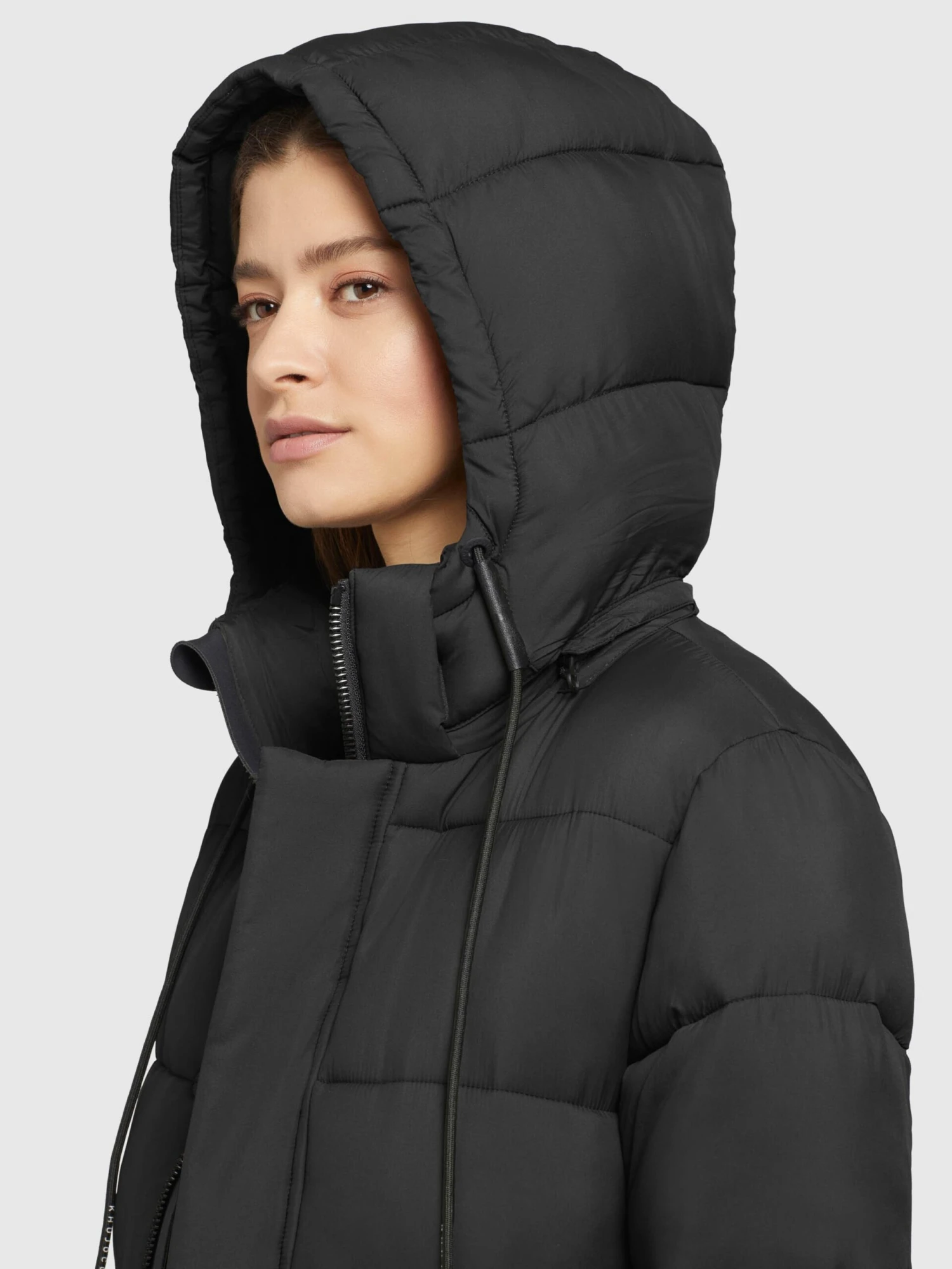 Khujo Wintermantels Wintermantel Word Dames Zwart 7 Khujo Wintermantels Wintermantel Word Dames Zwart - Afbeelding 7