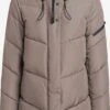 Khujo Winterjassen Winterjas Jordis 4 Dames Taupe