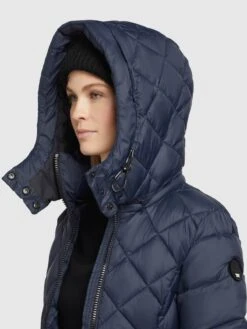 Khujo Tussenmantels Tussenmantel Aneth Dames Navy -Khujo f0e5c7e3096d91e03cee95f4c909ab53