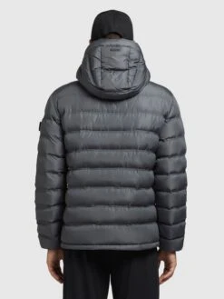 Khujo Winterjassen Winterjas Gamer Heren Antraciet -Khujo f451a4e41a4b43234738e241559eda1f