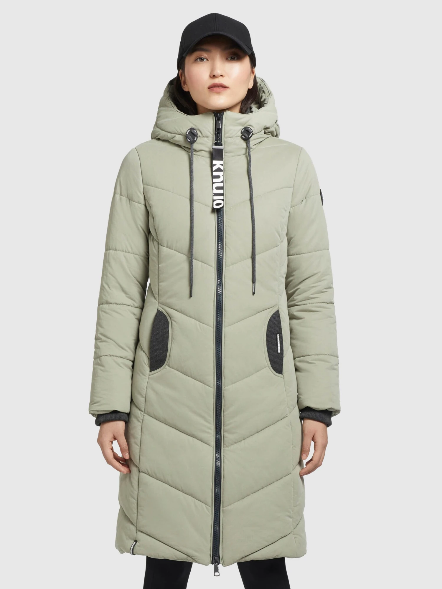 Khujo Wintermantels Wintermantel Aribay 3 Dames Pastelgroen 2 Khujo Wintermantels Wintermantel Aribay 3 Dames Pastelgroen - Afbeelding 2